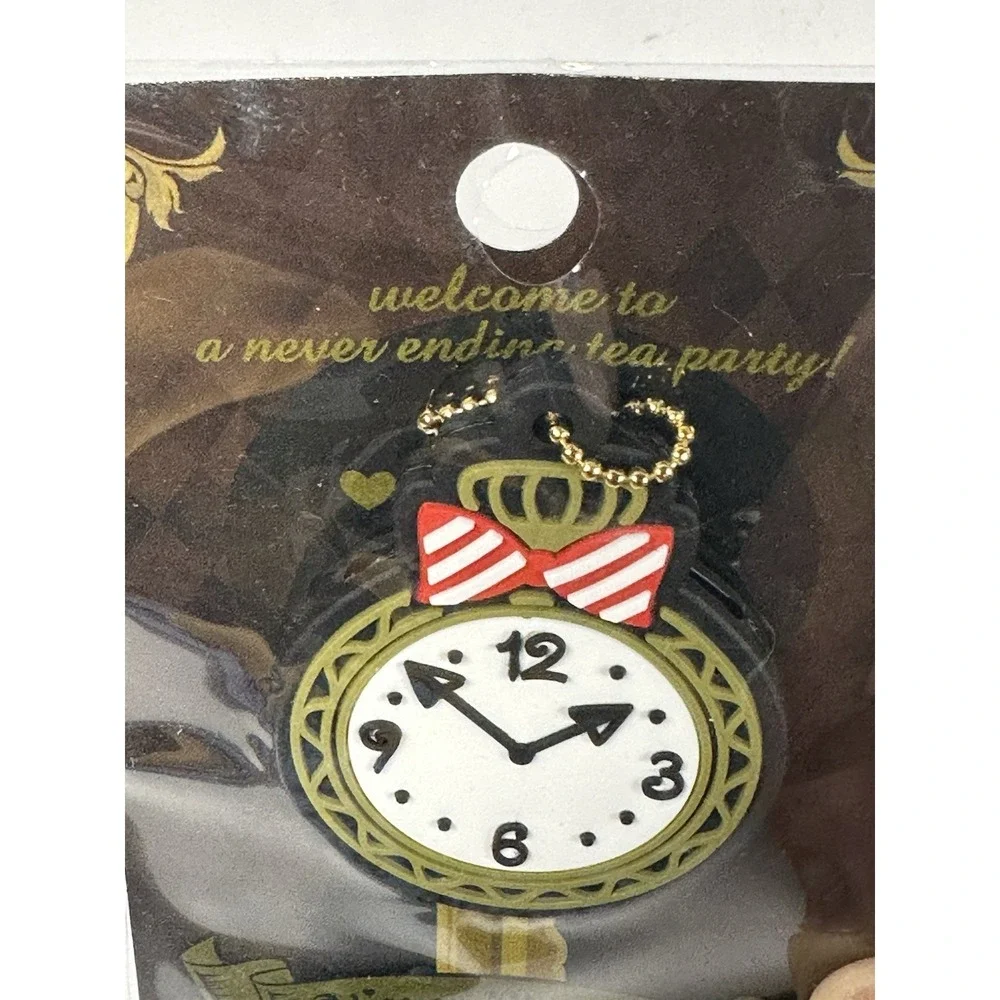 Alice on Wednesday Clock Key Cover Japan Alice Theme PVC Key Cap